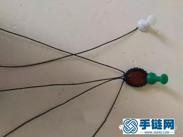 「編繩教程」蛛翼吊墜制作及幾種包石頭的小竅門