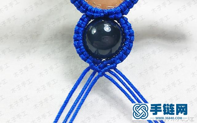 葫蘆鑰匙掛件編織制作圖解