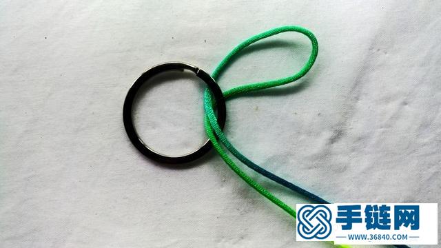 鑰匙扣編繩教程,簡單鑰匙扣的編法圖解