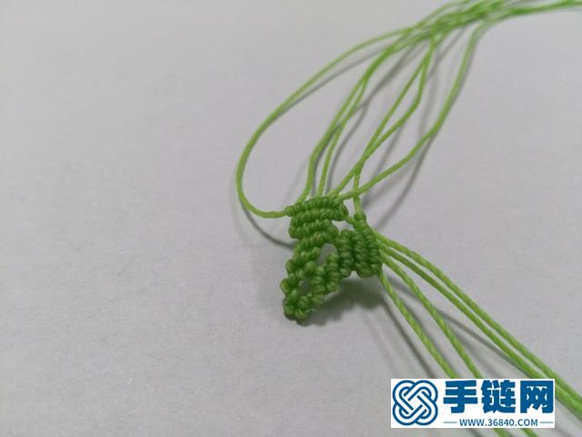 瑪瑙玉髓藤豆吊墜編繩教程