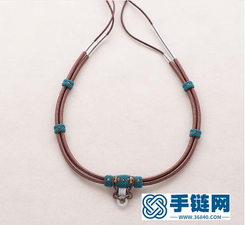 「教你編繩」非常實(shí)用又好看的歐式古典吊墜繩，教程請(qǐng)看文章
