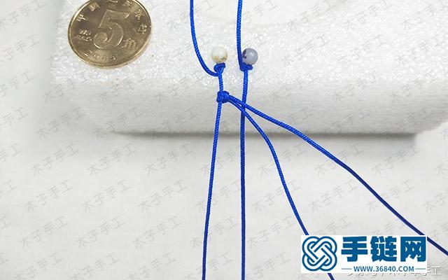 葫蘆鑰匙掛件編織制作圖解