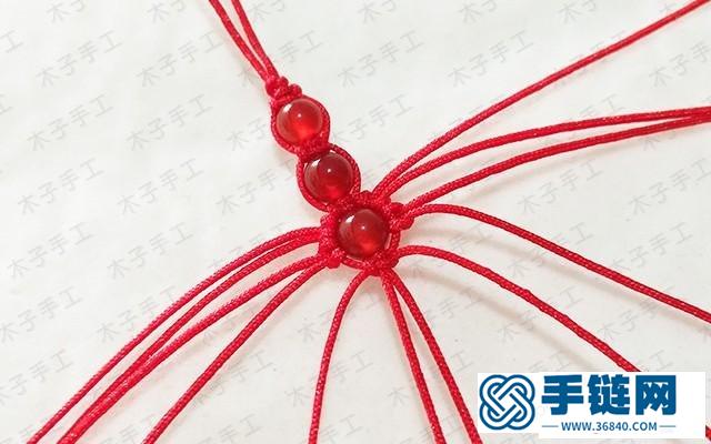 情侶手機(jī)掛件編織教程，好看的手機(jī)掛件編繩教程