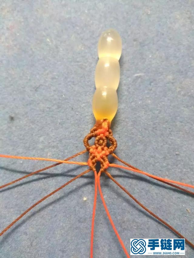 帶孔吊墜的扣頭教程