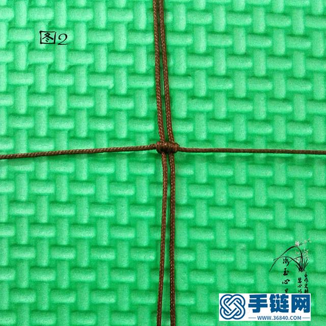 繩結(jié)首飾之桃心吊墜編織教程