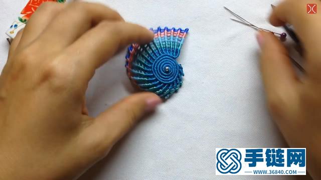 編織DIY，教你螺旋貝殼吊墜的簡(jiǎn)單編織方法，讓你變的美美噠！