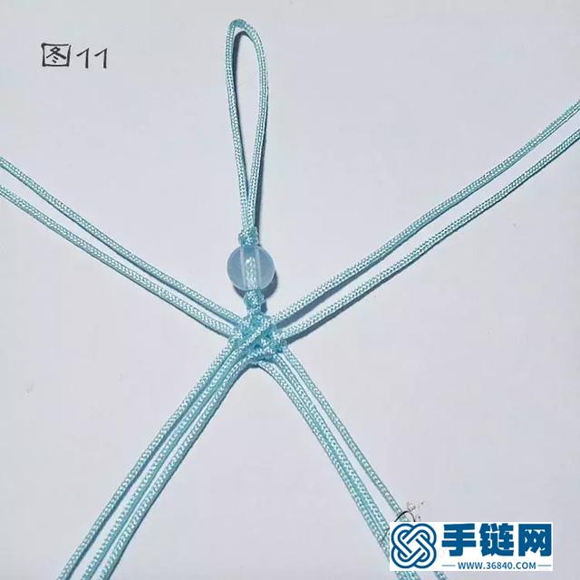 編繩蜻蜓圖解教程，教你如何用紅繩子編蜻蜓