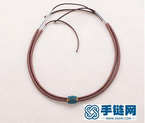 「教你編繩」非常實(shí)用又好看的歐式古典吊墜繩，教程請(qǐng)看文章