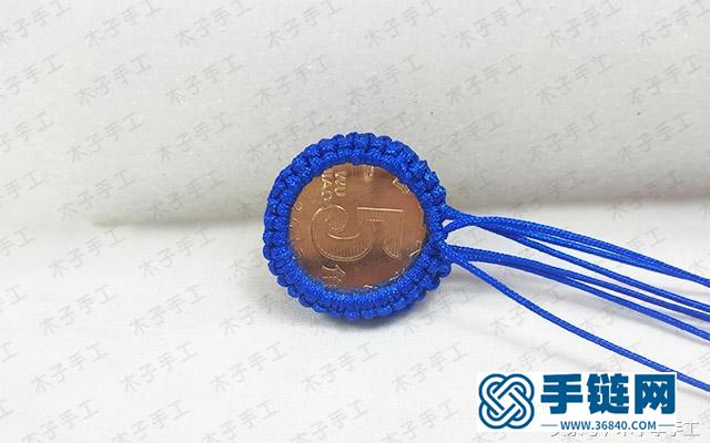 葫蘆鑰匙掛件編織制作圖解