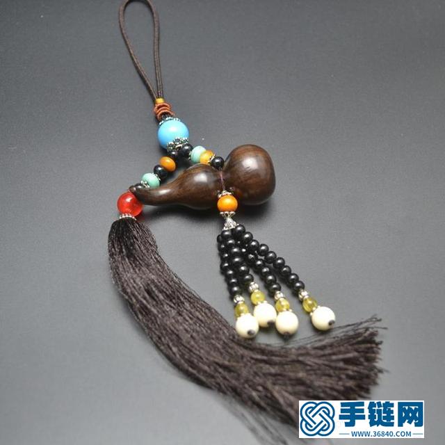 就喜歡盤葫蘆，編繩掛件，小葫蘆站C位！附編繩教程