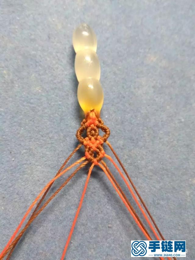 帶孔吊墜的扣頭教程