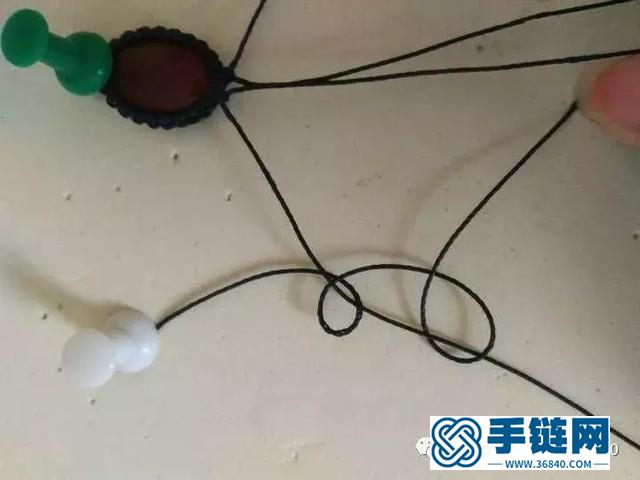 「編繩教程」蛛翼吊墜制作及幾種包石頭的小竅門