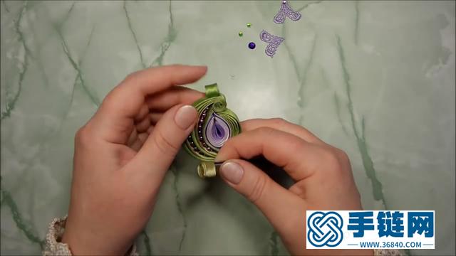 精美的吊墜，制作方法很簡單，看一遍就學會了！