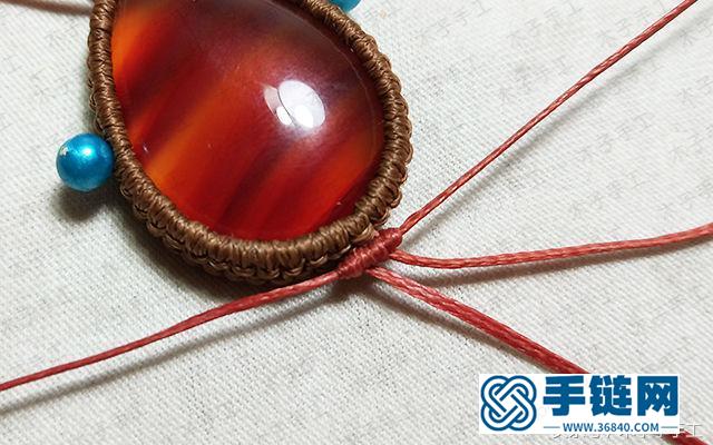 簡單的包石吊墜部分圖解