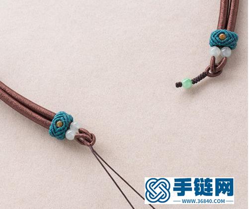 「教你編繩」非常實(shí)用又好看的歐式古典吊墜繩，教程請(qǐng)看文章