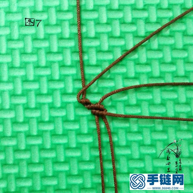 繩結(jié)首飾之桃心吊墜編織教程