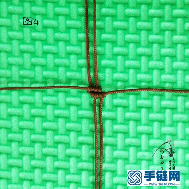 繩結(jié)首飾之桃心吊墜編織教程