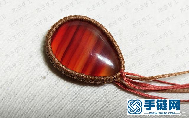 簡單的包石吊墜部分圖解