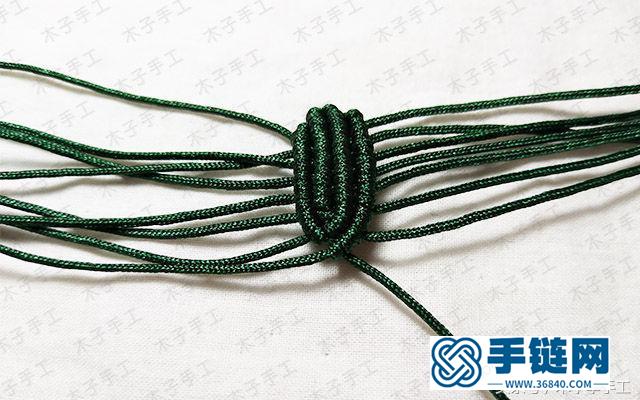 手機小掛飾編織方法