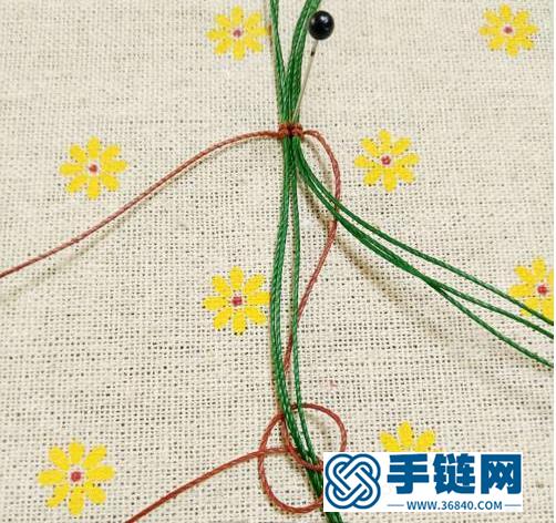 【教你編繩】風(fēng)情萬種的吊墜葉子型編織過程，實(shí)用型
