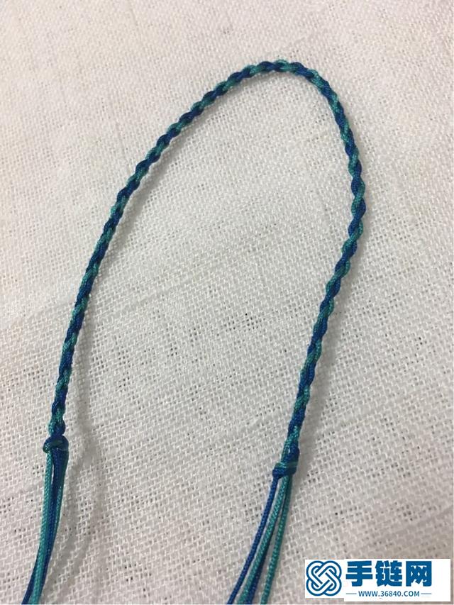 葫蘆編織掛件教程圖解，同心結包掛編繩教程