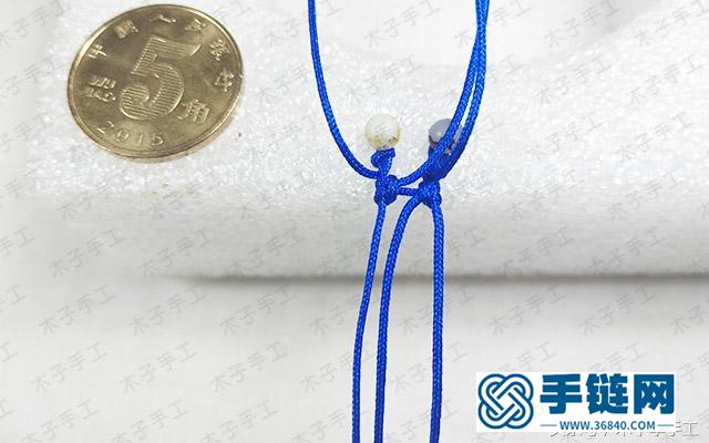 葫蘆鑰匙掛件編織制作圖解