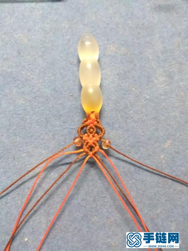 帶孔吊墜的扣頭教程