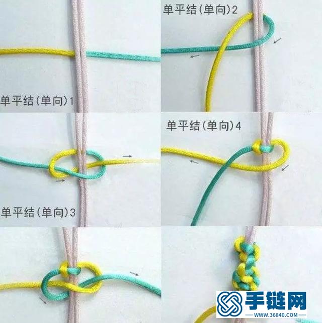 5款簡單有愛的手鏈，只要幾根彩繩，在家就可以編，不比買的差
