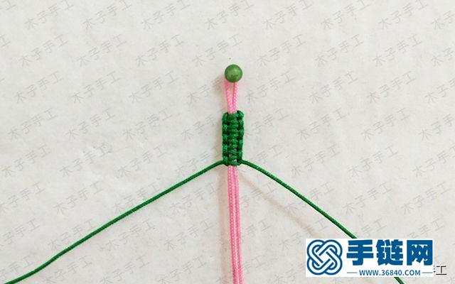 時下非常火的桃花手鏈，這么詳細的編織教程，你還怕學(xué)不會嗎