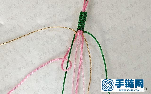 時下非常火的桃花手鏈，這么詳細的編織教程，你還怕學(xué)不會嗎
