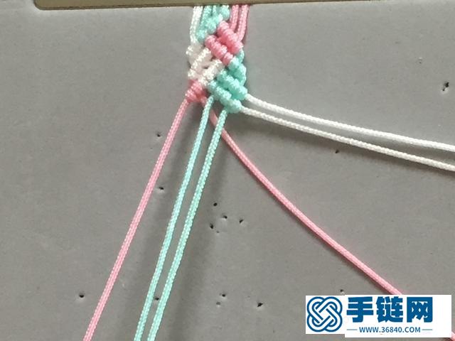 編繩手鏈教程：如何制作小清新手鏈手工編織教程