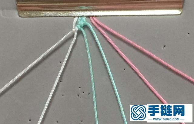 編繩手鏈教程：如何制作小清新手鏈手工編織教程