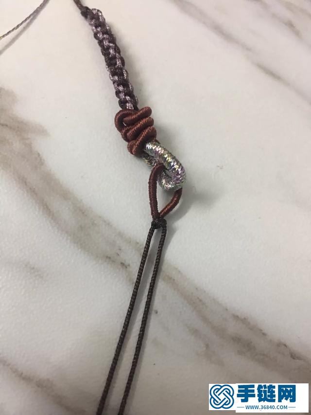 海南黃花梨葫蘆手把件編繩教程，手串編織方法