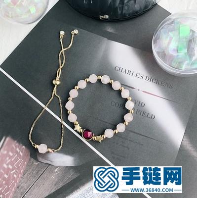 氣質(zhì)輕奢百搭手鏈，水晶手串手鏈，給手腕增添一抹風(fēng)景