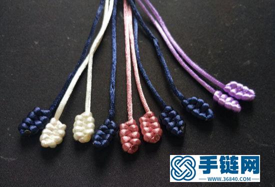 中國結之鳳尾結編法教程，常用于手繩的尾部，美觀又實用！收藏