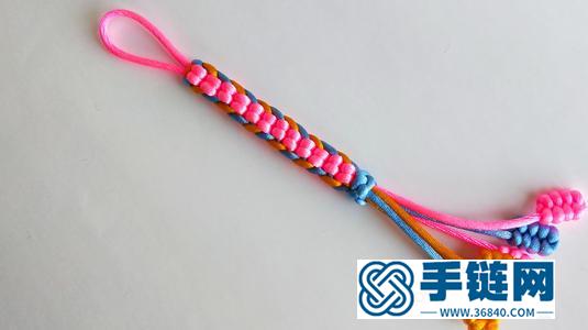 中國結之鳳尾結編法教程，常用于手繩的尾部，美觀又實用！收藏