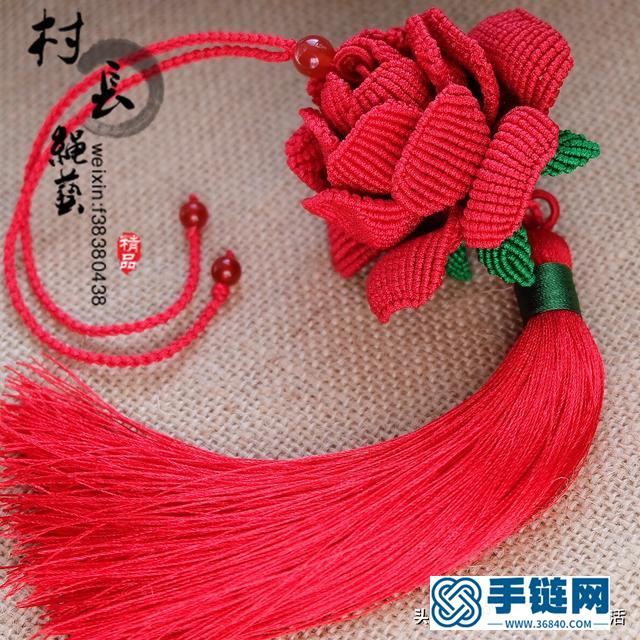一根繩子這樣編，掛件、手鏈不用買了，附編繩教程及編繩大全
