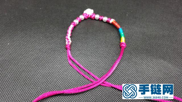 C8《雨彤》手繩材料包教程 中國結編繩基礎