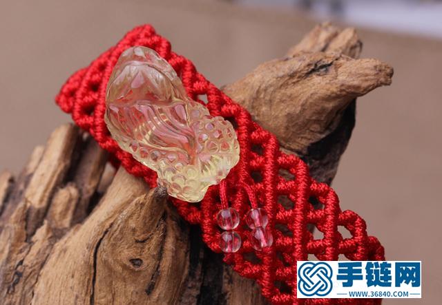 新年里，編織一根獨一無二的手鏈，給自己一個祝福，附編繩教程