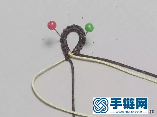 如何做一條紅繩手鏈，中國結斜卷結教程綜合運用，純手工編織