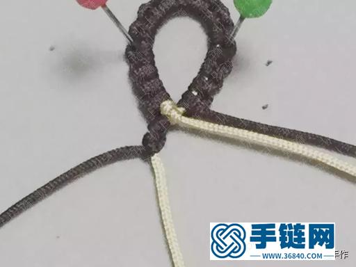 如何做一條紅繩手鏈，中國結斜卷結教程綜合運用，純手工編織