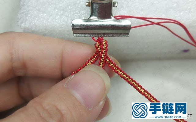 這款麻花辮手鏈簡單又大方，小白也能做哦
