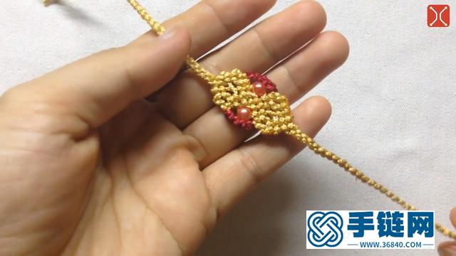 手工編織中國(guó)結(jié)手鏈，樣式美觀又簡(jiǎn)單，看一遍就學(xué)會(huì)了
