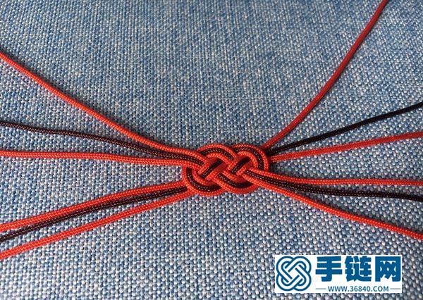 雙錢金剛結(jié)手鏈，非常簡單，只需2種編法，戴著又好看！附教程