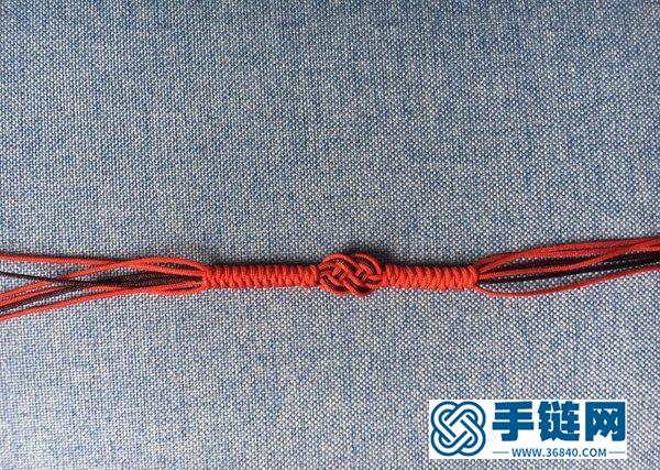 雙錢金剛結(jié)手鏈，非常簡單，只需2種編法，戴著又好看！附教程