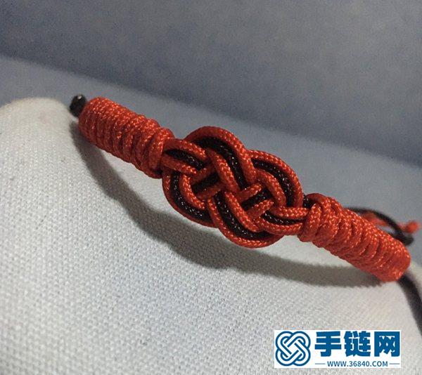 雙錢金剛結手鏈，非常簡單，只需2種編法，戴著又好看！附教程