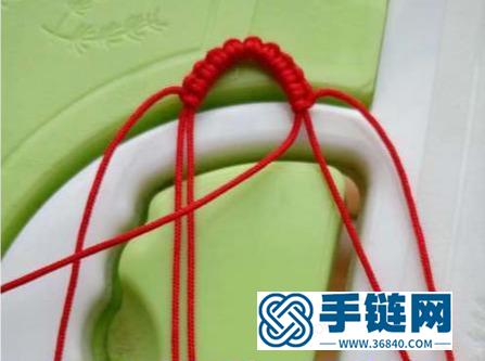 古風(fēng)蜘蛛紋手鏈?zhǔn)沁@樣編出來的，要不要試試你的智商和手藝？