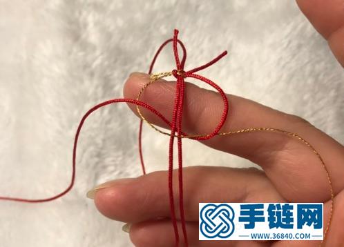 「教你編繩」平結圈與繞線圈的編制方法，吊墜與手鏈常用之結