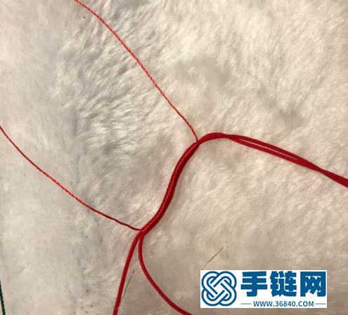 「教你編繩」平結圈與繞線圈的編制方法，吊墜與手鏈常用之結