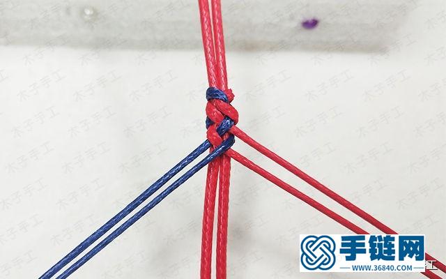 做不一樣的夾心四股辮手鏈，還能學(xué)會(huì)用吸管做秘魯結(jié)哦